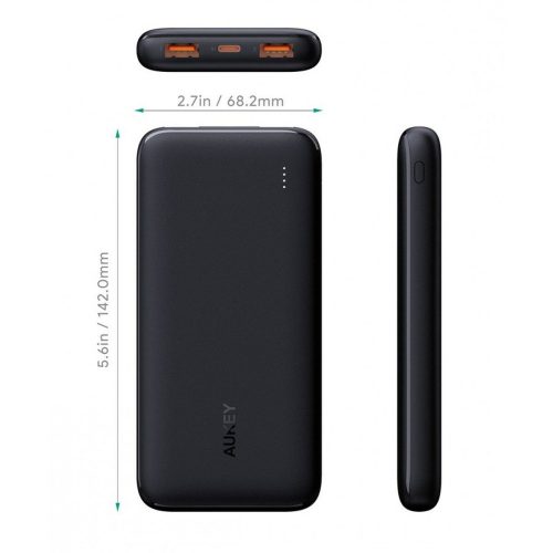 Powerbank Aukey PB-N73S Fekete 10000 mAh