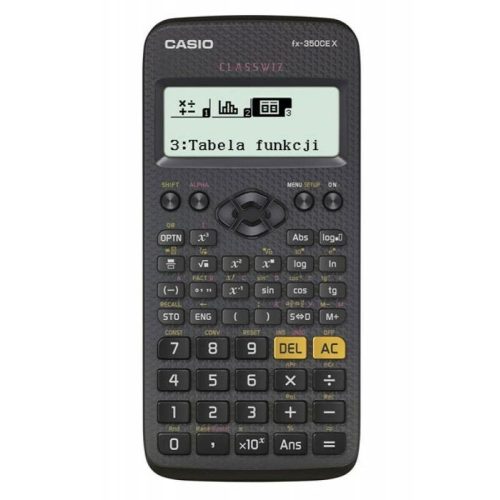 Tudományos számológép Casio FX-350CEX Fekete