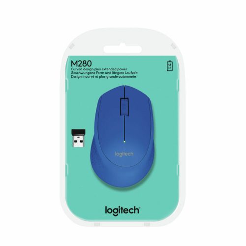 Vezeték nélküli Egér Logitech M280 Kék