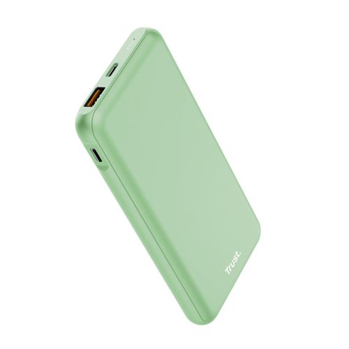 Powerbank Trust 25033 Zöld 10000 mAh (1 egység)