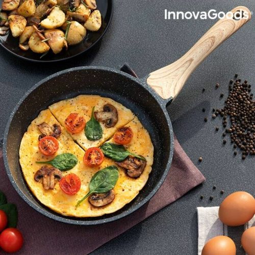 InnovaGoods Premium Granit Hatású Serpenyő (24cm)