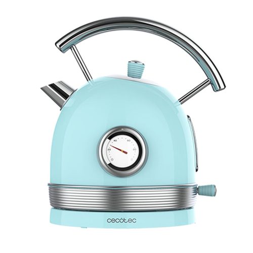 Vízforraló Cecotec Thermosense 420 Vintage Light Blue 1,8 L 2200 W Kék Blue Rozsdamentes acél