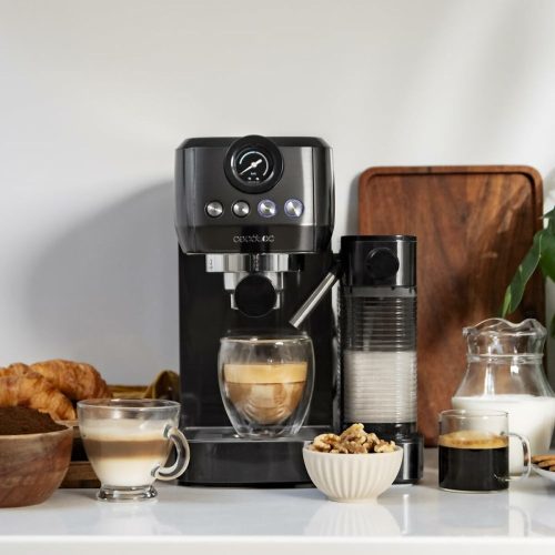 Express Kávéfőző Cecotec Power Espresso 20 Steel Pro Latte Acél 1350 W